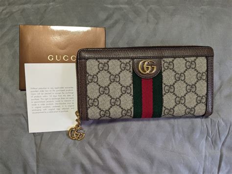 gucci ophidia long wallet